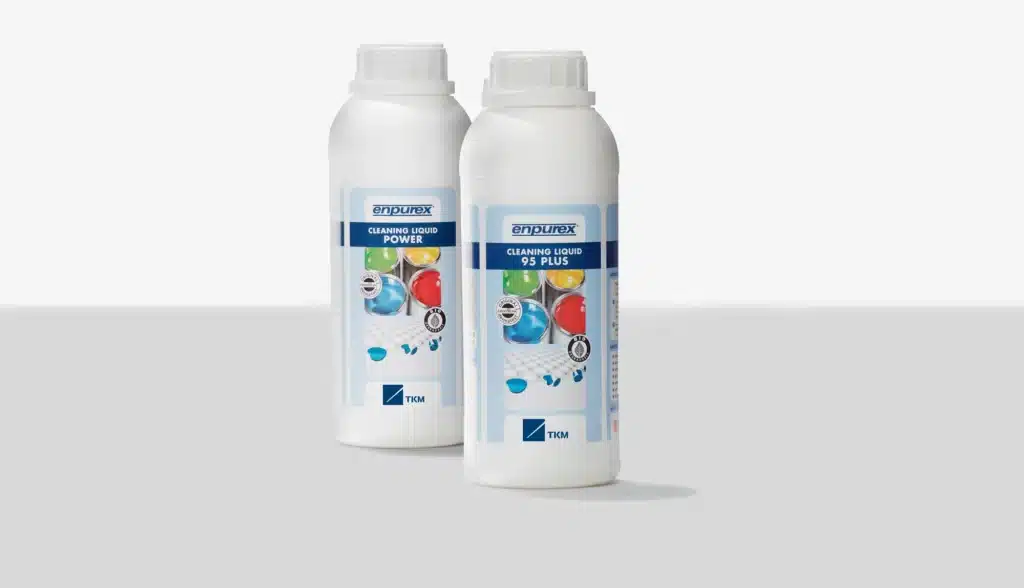 Enpurex 95 Plus from TKM: effective cleaning fluid for anilox rollers, print cylinders, and printing rollers.